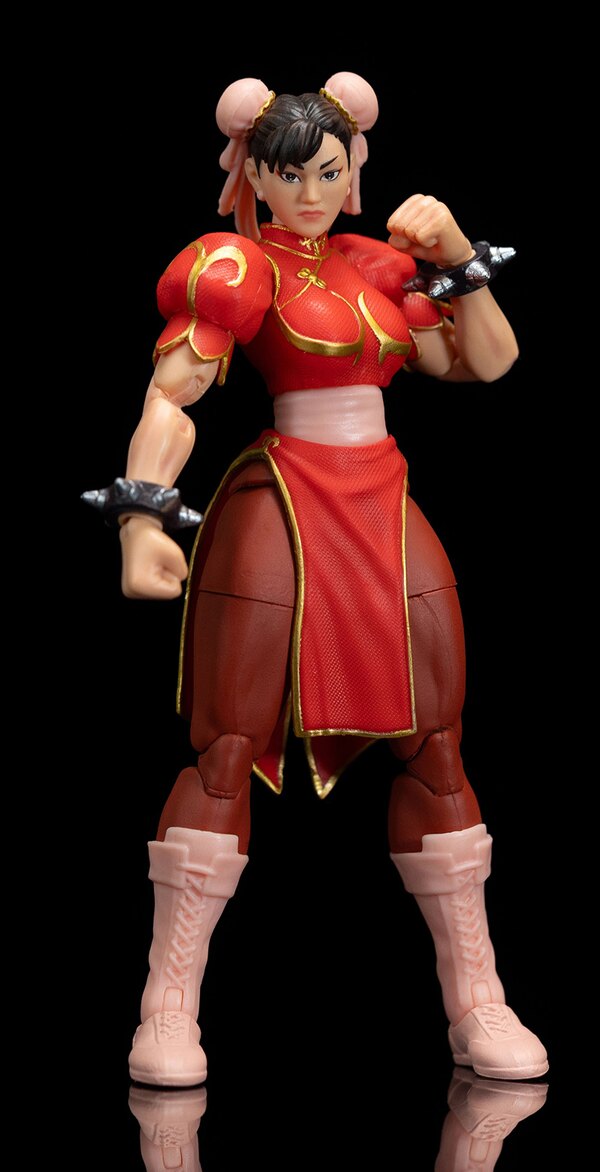 Jada Toys Ultra Street Fighter II: The Final Challengers - Chun-Li (Player 2 Red Version)
