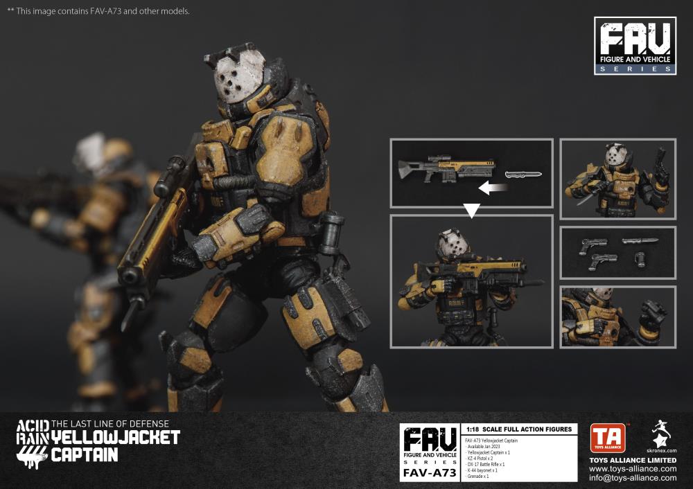 Acid Rain World FAV-A73 Yellow Jacket Captain
