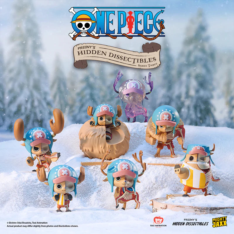 Mighty Jaxx Freenys Hidden Dissectibles One Piece Series 3 Tony Tony Chopper