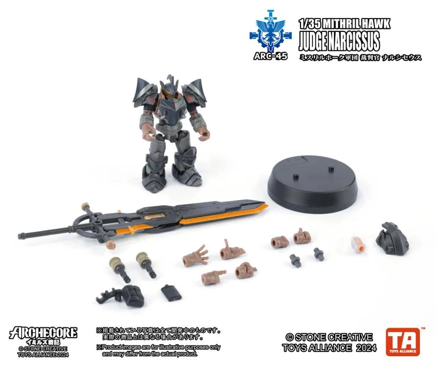 Toys Alliance Archecore ARC-45 Mithril Hawk Judge Narcissus