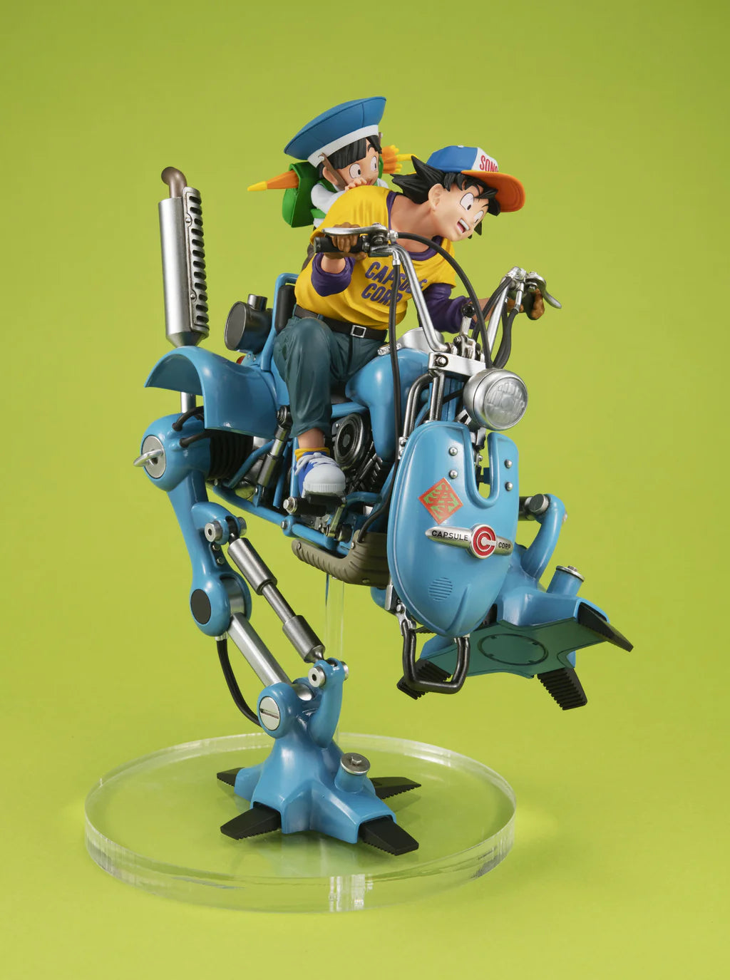 Megahouse Desktop Real McCoy EX Dragon Ball Z - Son Goku & Son Gohan & Bipedal Walking Robot