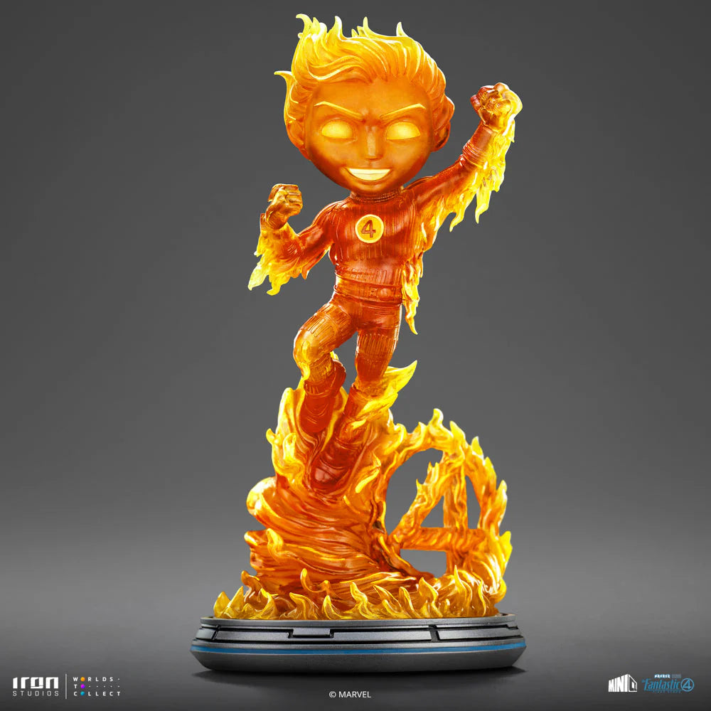 Iron Studios Mini Co The Fantastic Four First Steps - Human Torch