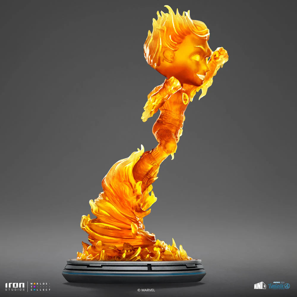 Iron Studios Mini Co The Fantastic Four First Steps - Human Torch