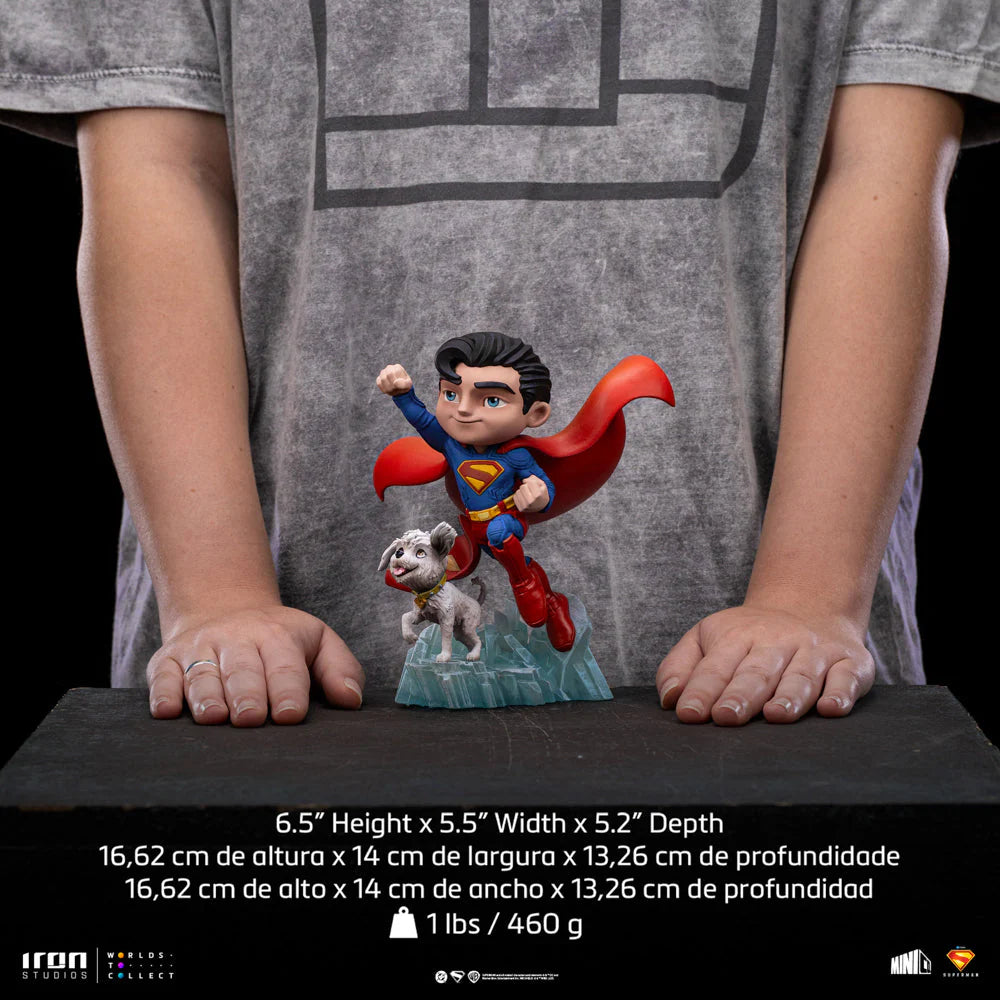 Iron Studios Mini Co Superman 2025 - Superman and Krypto