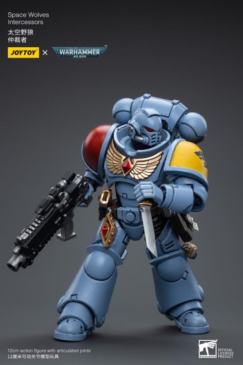 Joytoy 1/18 Warhammer 40K Space Wolves Intercessors with Bolt Rifle (2025)
