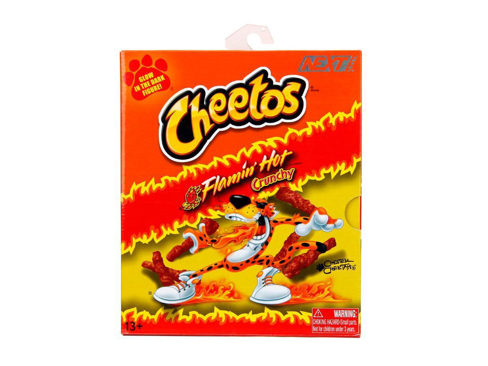Jada Toys Cheetos Flamin' Hot Crunchy - Chester Cheetah (Glow in the Dark)