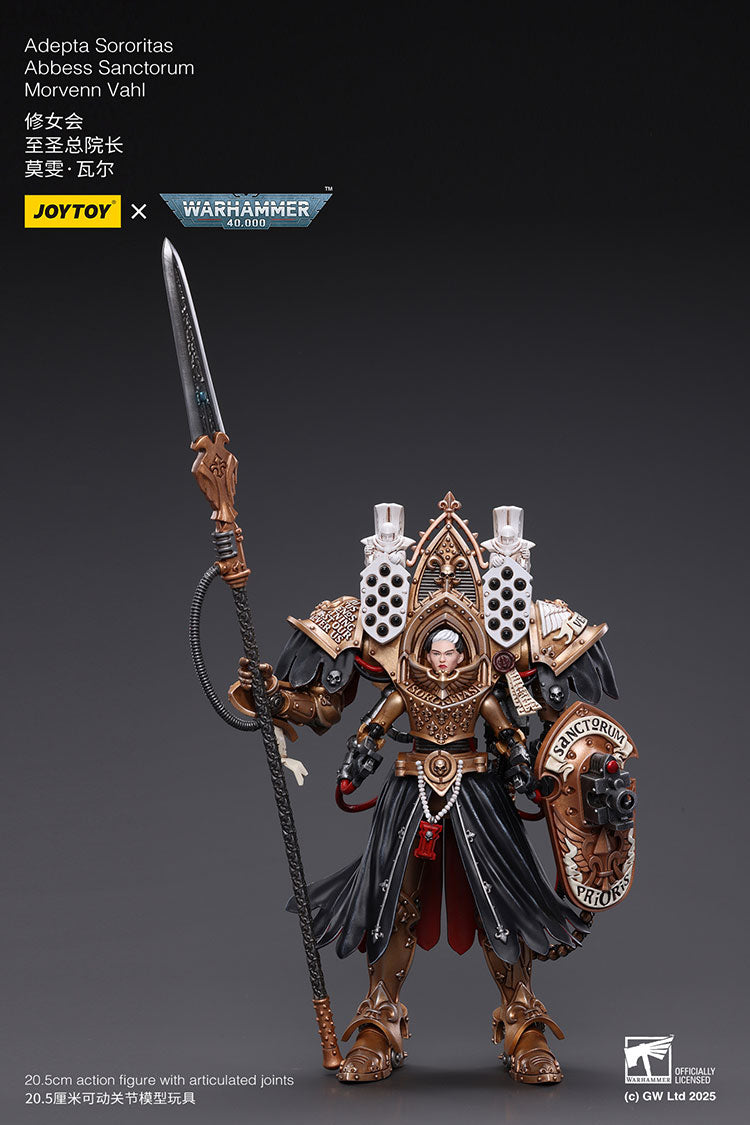 Joytoy 1/18 Warhammer 40K Adepta Sororitas Abbess Sanctorum Morvenn Vahl