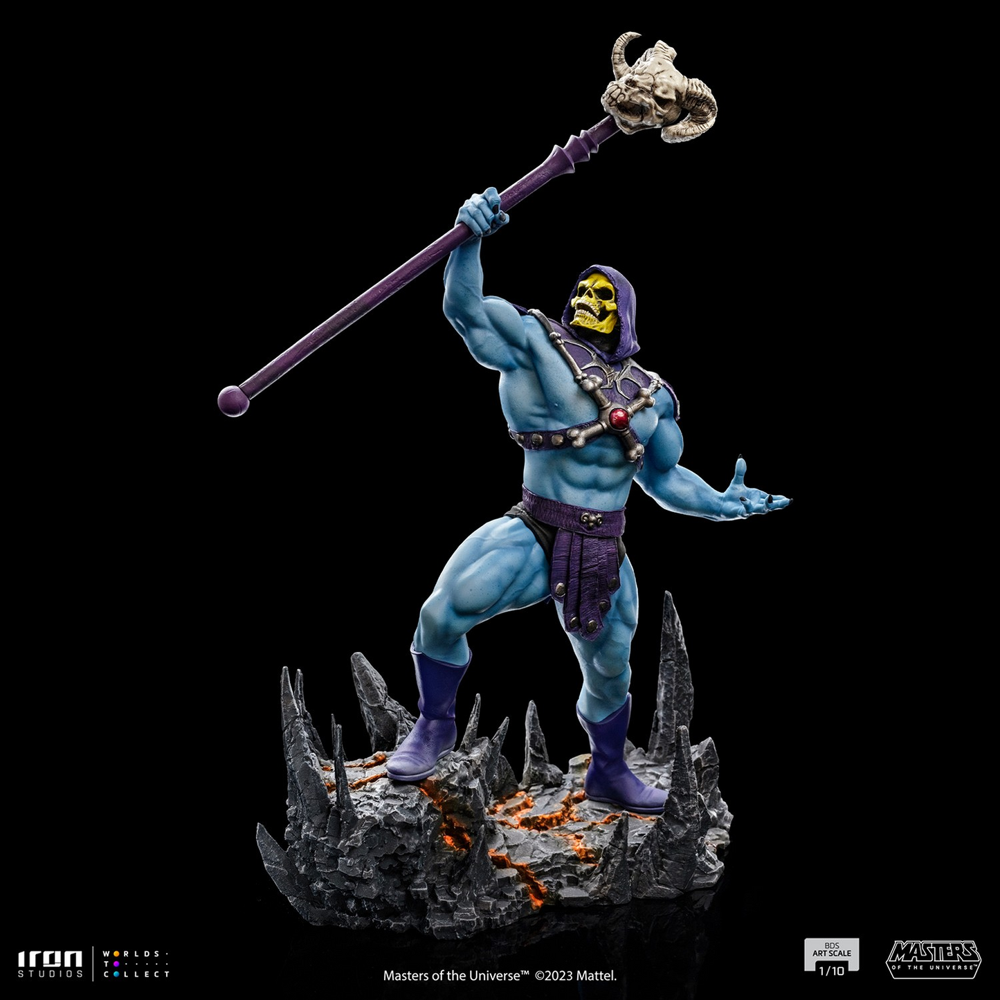 Iron Studios BDS Art Scale 1/10 Masters of the Universe - Skeletor