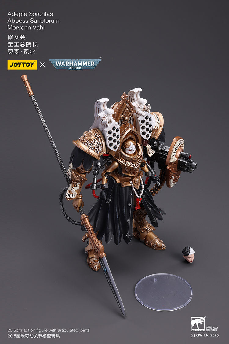 Joytoy 1/18 Warhammer 40K Adepta Sororitas Abbess Sanctorum Morvenn Vahl