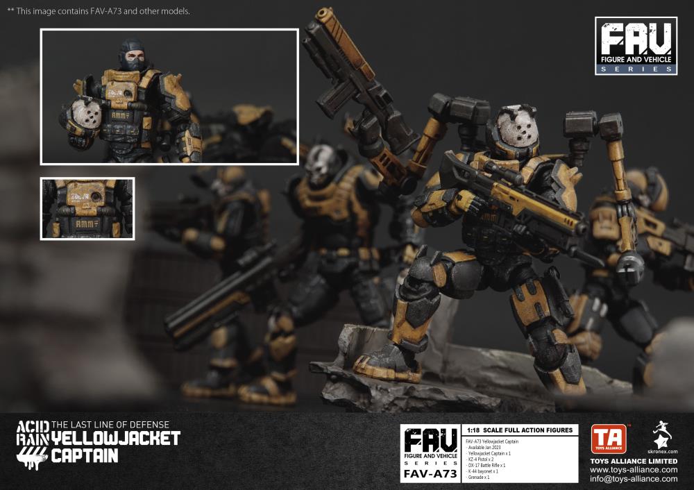 Acid Rain World FAV-A73 Yellow Jacket Captain
