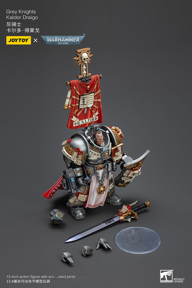 Joytoy 1/18 Warhammer 40k Grey Knights Kaldor Draigo