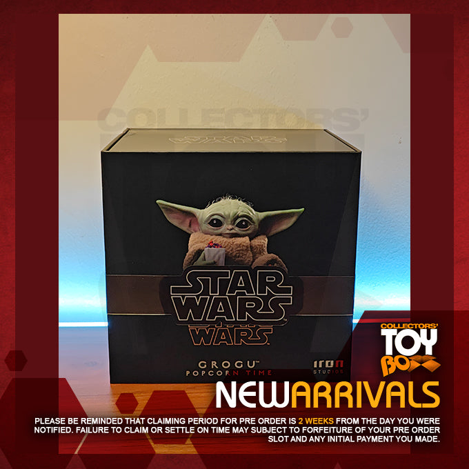 Iron Studios Grogu Collection Star Wars - Mandalorian and Grogu - Popcorn time