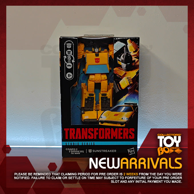 Hasbro Studio Series Transformers Sunstreaker