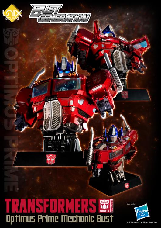 Hasbro Bust Generation Transformers - Optimus Prime Mechanic Bust