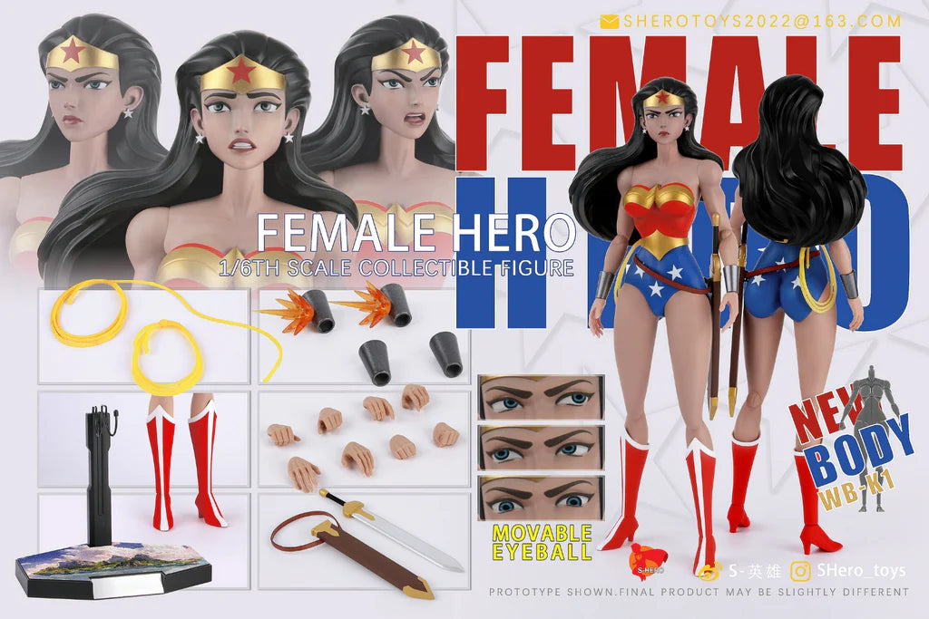 S-Hero Toys 1/6 Female Hero
