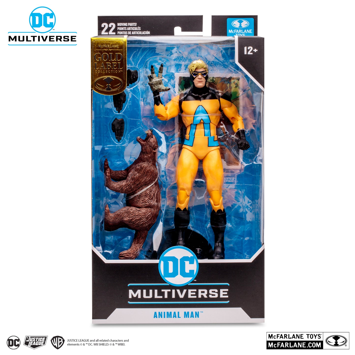 McFarlane Toys DC - Animal Man (Gold Label)