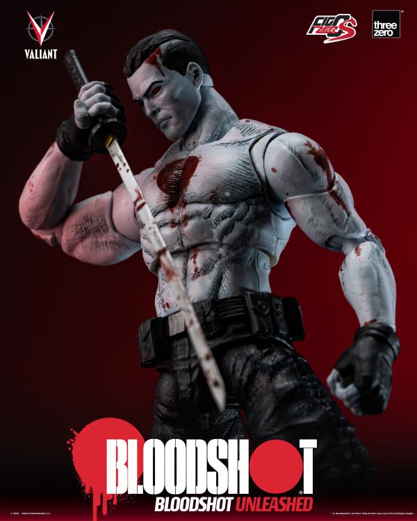 Threezero Figzero S 1/12 Valiant Bloodshot Unleashed - Bloodshot