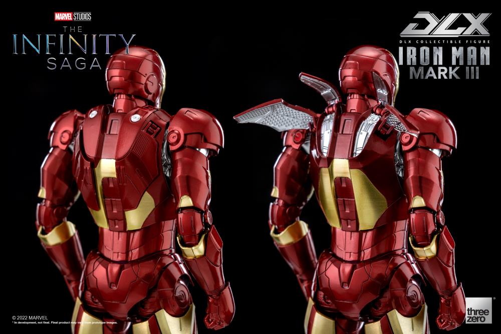 Threezero DLX Marvel The Infinity Saga Iron Man Mark 3