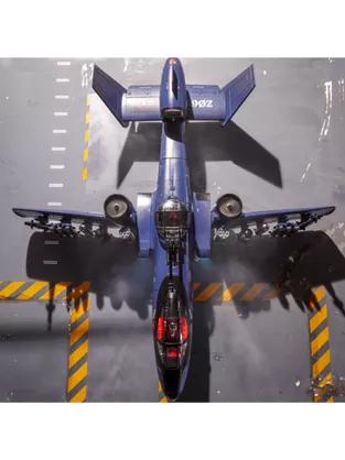 Haslab GI Joe Classified Series - Cobra Rattler Ground Attack Jet