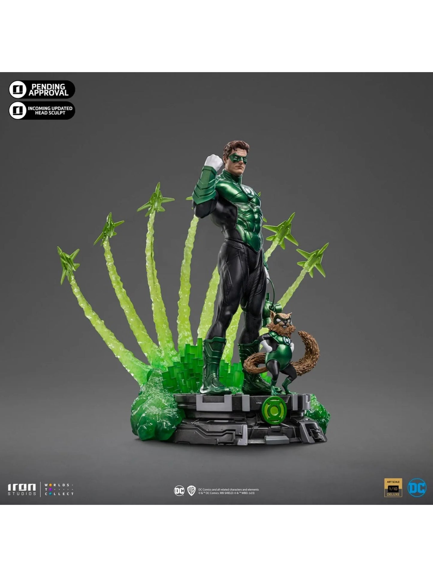 Iron Studios Art Scale 1/10 DC Green Lantern Unleashed