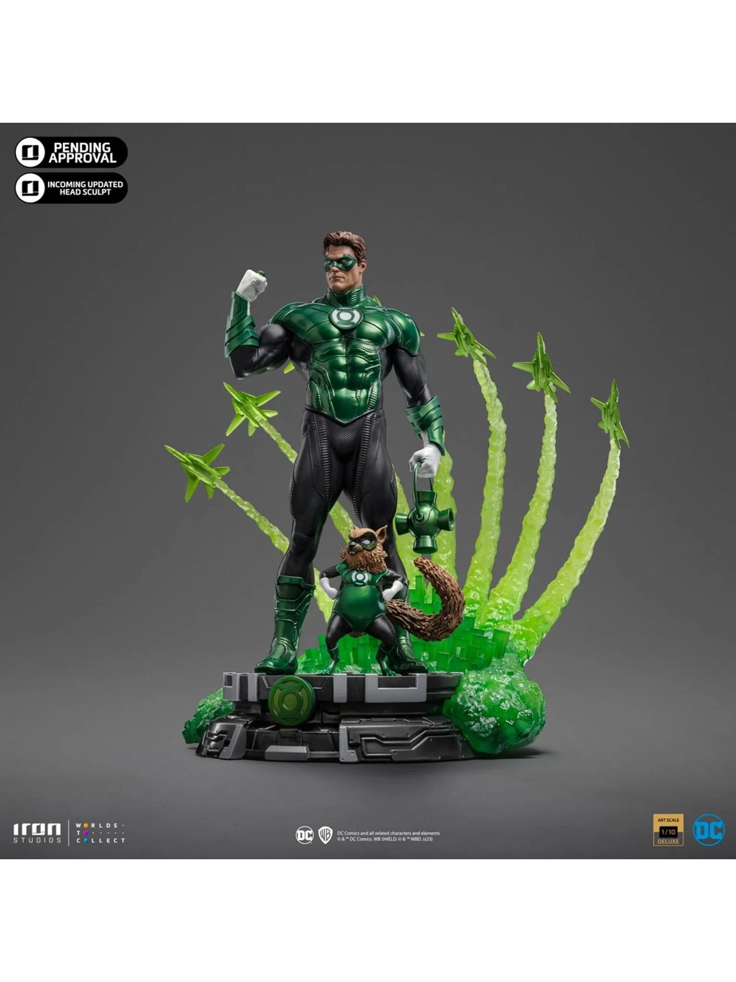 Iron Studios Art Scale 1/10 DC Green Lantern Unleashed