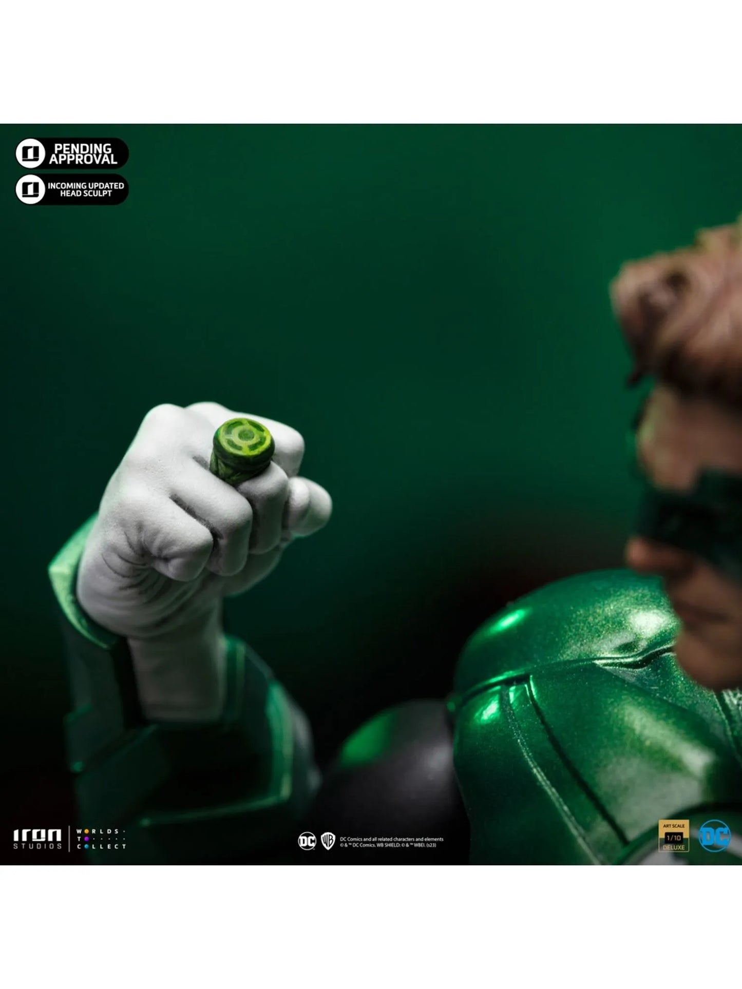 Iron Studios Art Scale 1/10 DC Green Lantern Unleashed