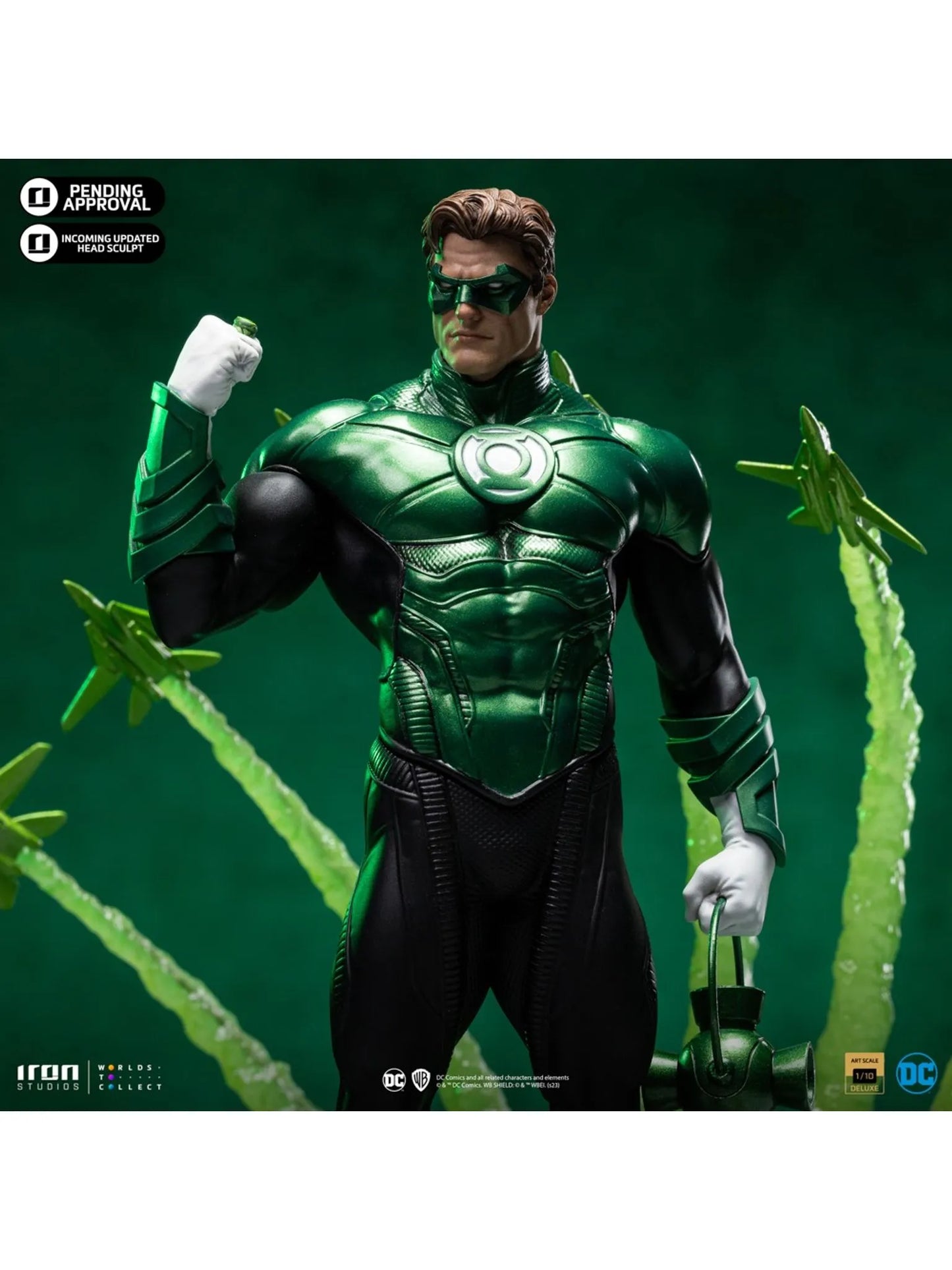 Iron Studios Art Scale 1/10 DC Green Lantern Unleashed