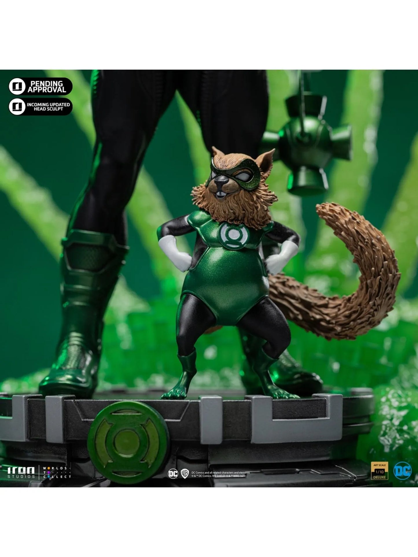 Iron Studios Art Scale 1/10 DC Green Lantern Unleashed