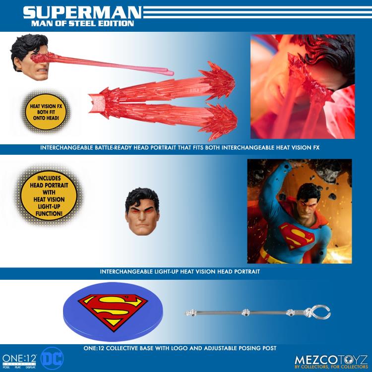 Mezco One:12 Collective DC Man of Steel Superman