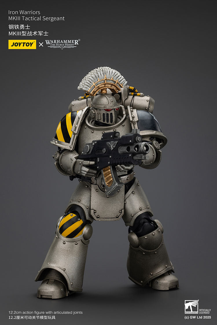 Joytoy 1/18 Warhammer The Horus Heresy lron Warriors - MKIII Tactical Sergeant