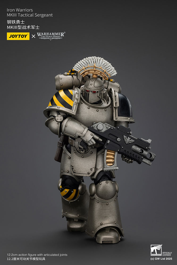 Joytoy 1/18 Warhammer The Horus Heresy lron Warriors - MKIII Tactical Sergeant