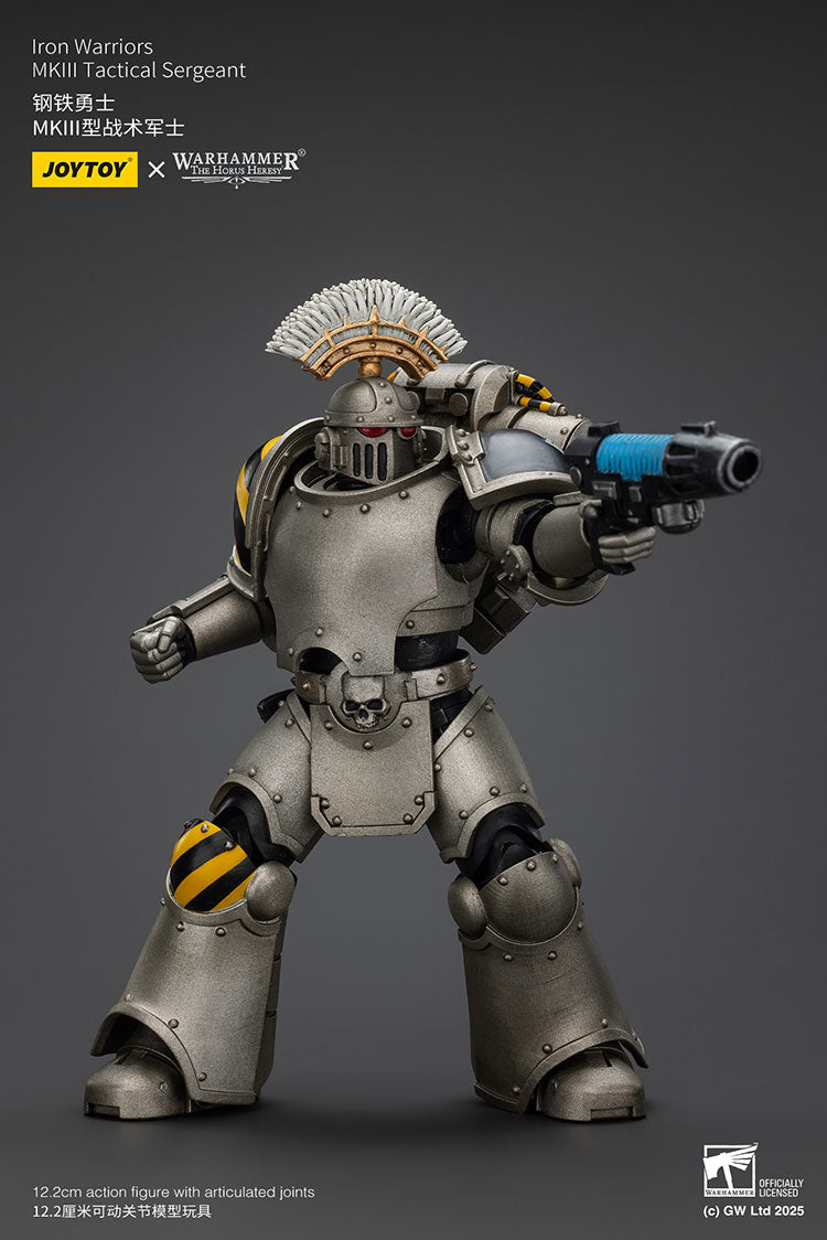 Joytoy 1/18 Warhammer The Horus Heresy lron Warriors - MKIII Tactical Sergeant