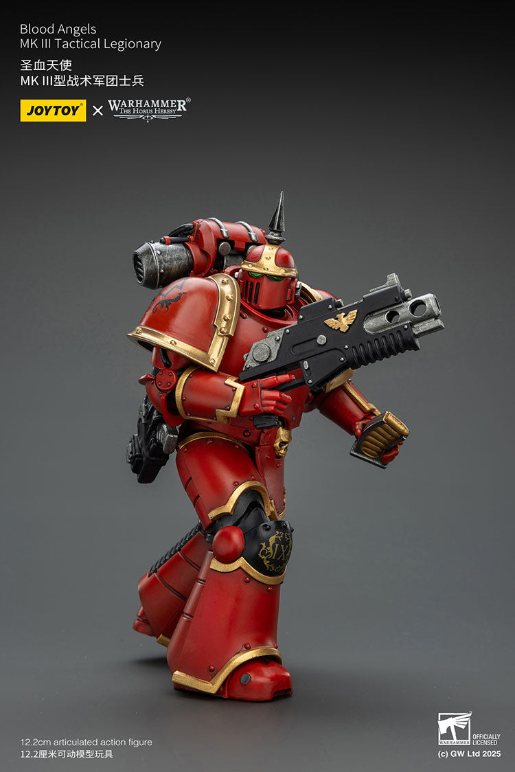 Joytoy 1/18 Warhammer The Horus Heresy Blood Angels MK III Tactical Legionary