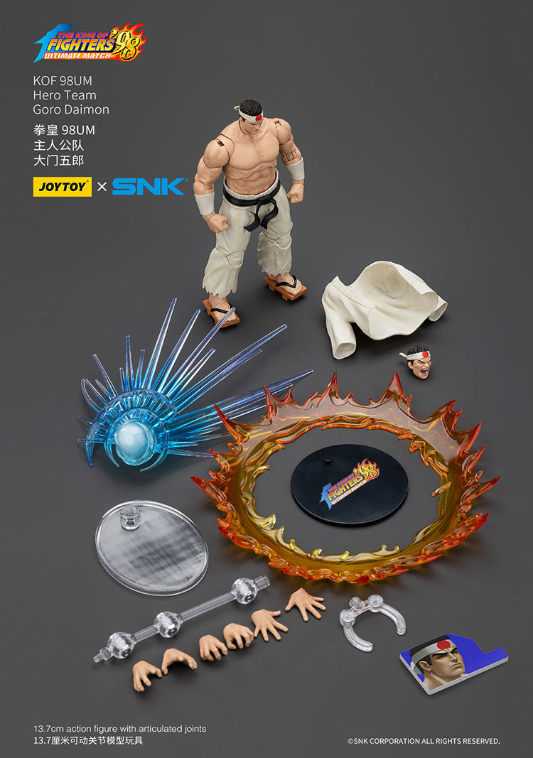 Joytoy 1/18 The King of Fighters 98 Ultimate Match Hero Team - Goro Daimon