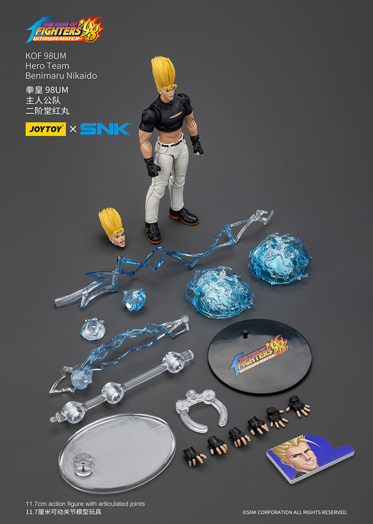 Joytoy 1/18 The King of Fighters 98 Ultimate Match Hero Team - Benimaru Nikaido