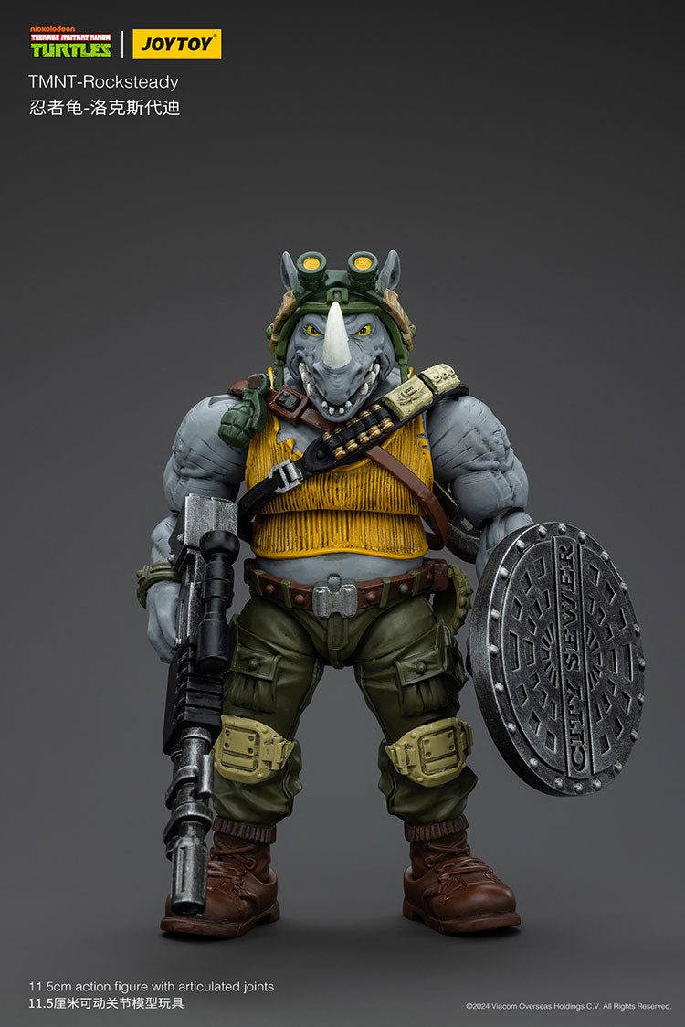 Joytoy 1/18 Teenage Mutant Ninja Turtles - Rocksteady