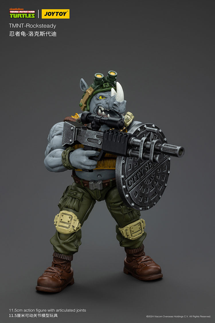 Joytoy 1/18 Teenage Mutant Ninja Turtles - Rocksteady