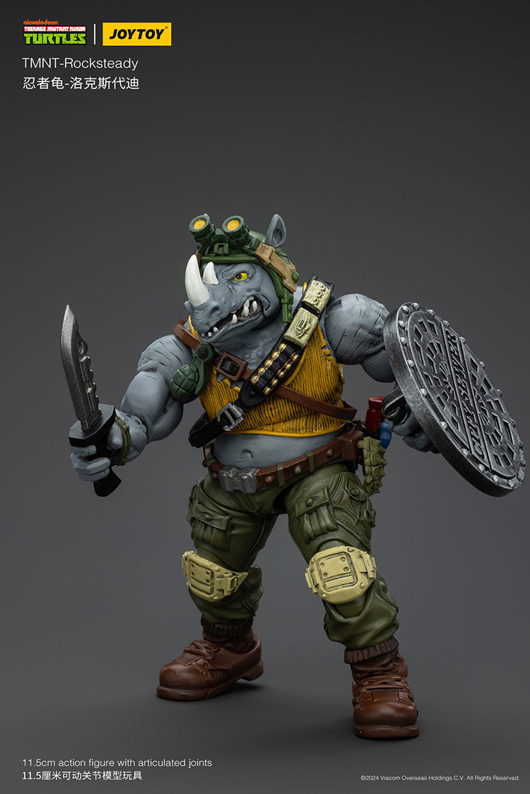 Joytoy 1/18 Teenage Mutant Ninja Turtles - Rocksteady