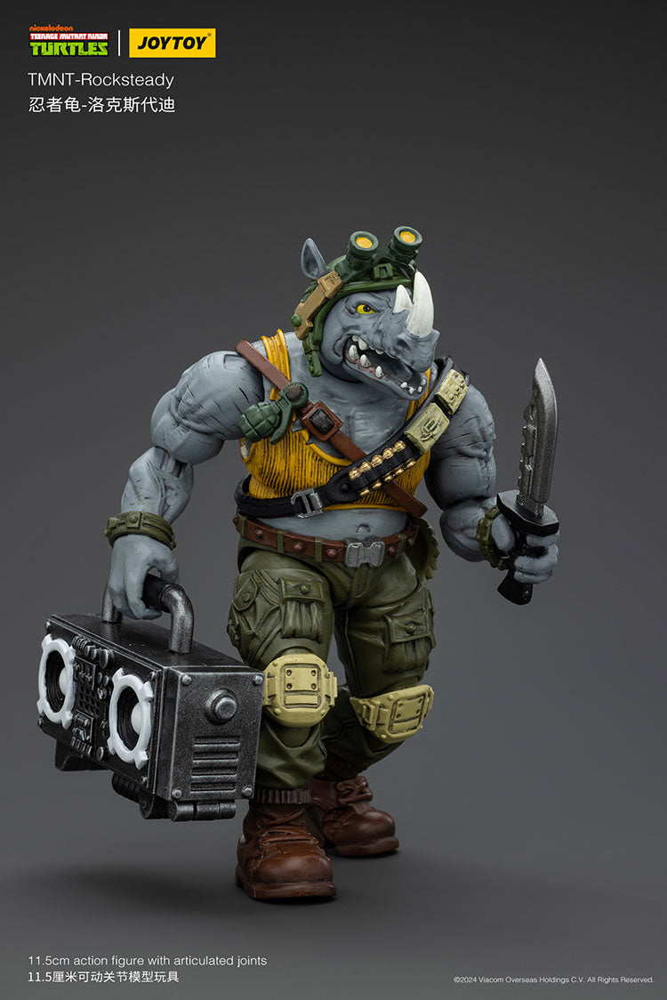 Joytoy 1/18 Teenage Mutant Ninja Turtles - Rocksteady