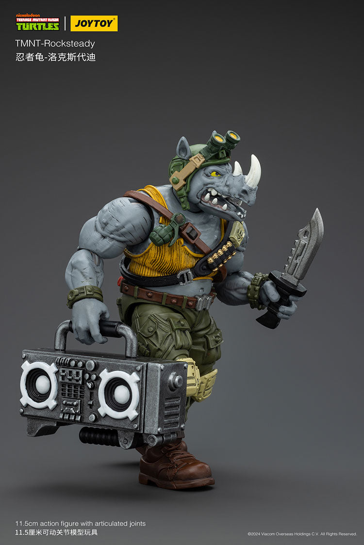 Joytoy 1/18 Teenage Mutant Ninja Turtles - Rocksteady