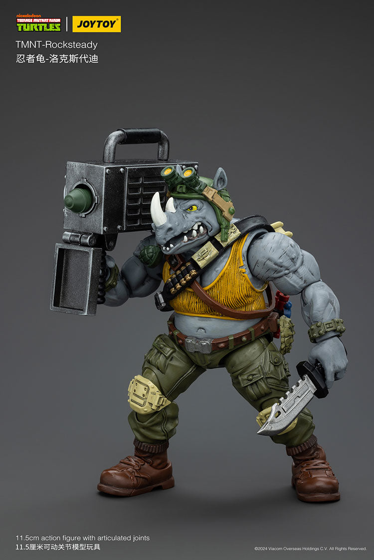 Joytoy 1/18 Teenage Mutant Ninja Turtles - Rocksteady