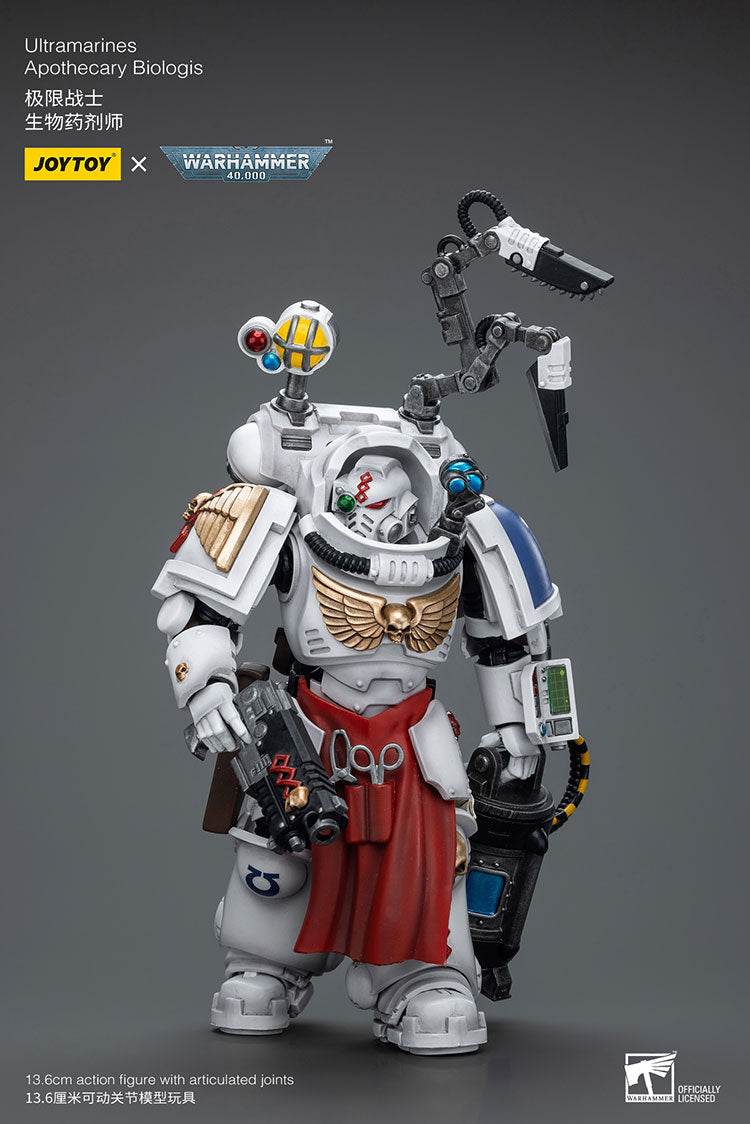 Joytoy 1/18 Warhammer 40k Ultramarines Apothecary Biologis