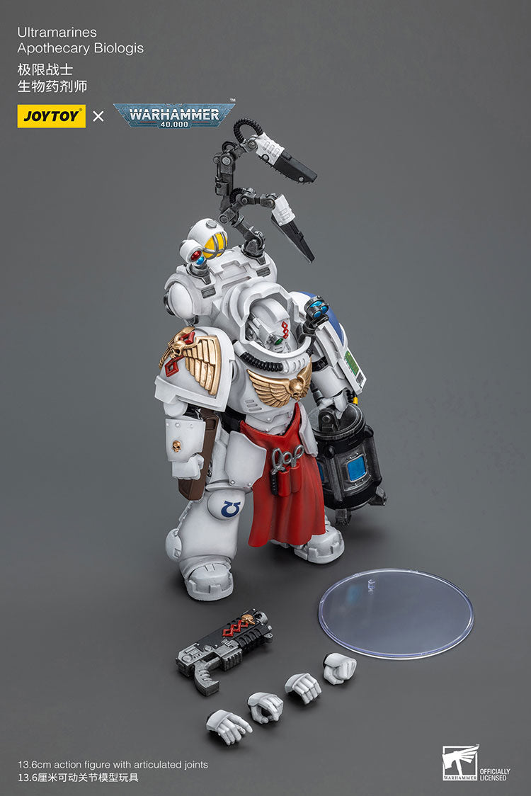 Joytoy 1/18 Warhammer 40k Ultramarines Apothecary Biologis
