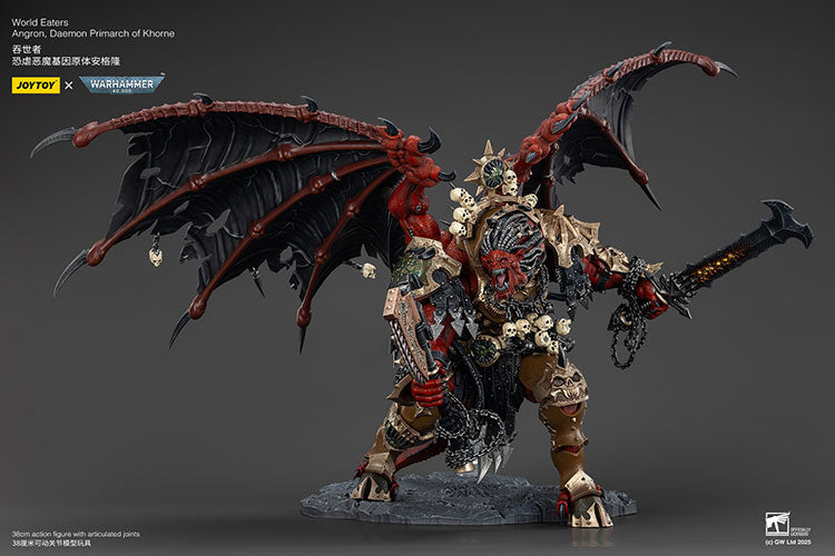 Joytoy 1/18 Warhammer 40k World Eaters - Angron Daemon Primarch of Khorne