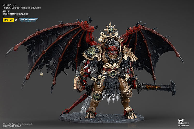 Joytoy 1/18 Warhammer 40k World Eaters - Angron Daemon Primarch of Khorne