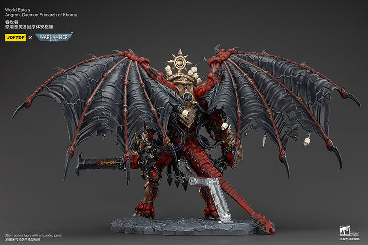 Joytoy 1/18 Warhammer 40k World Eaters - Angron Daemon Primarch of Khorne