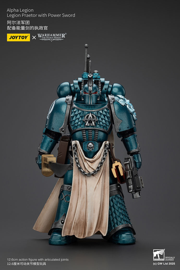 Joytoy 1/18 Warhammer The Horus Heresy Alpha Legion Legion Praetor with Power Sword