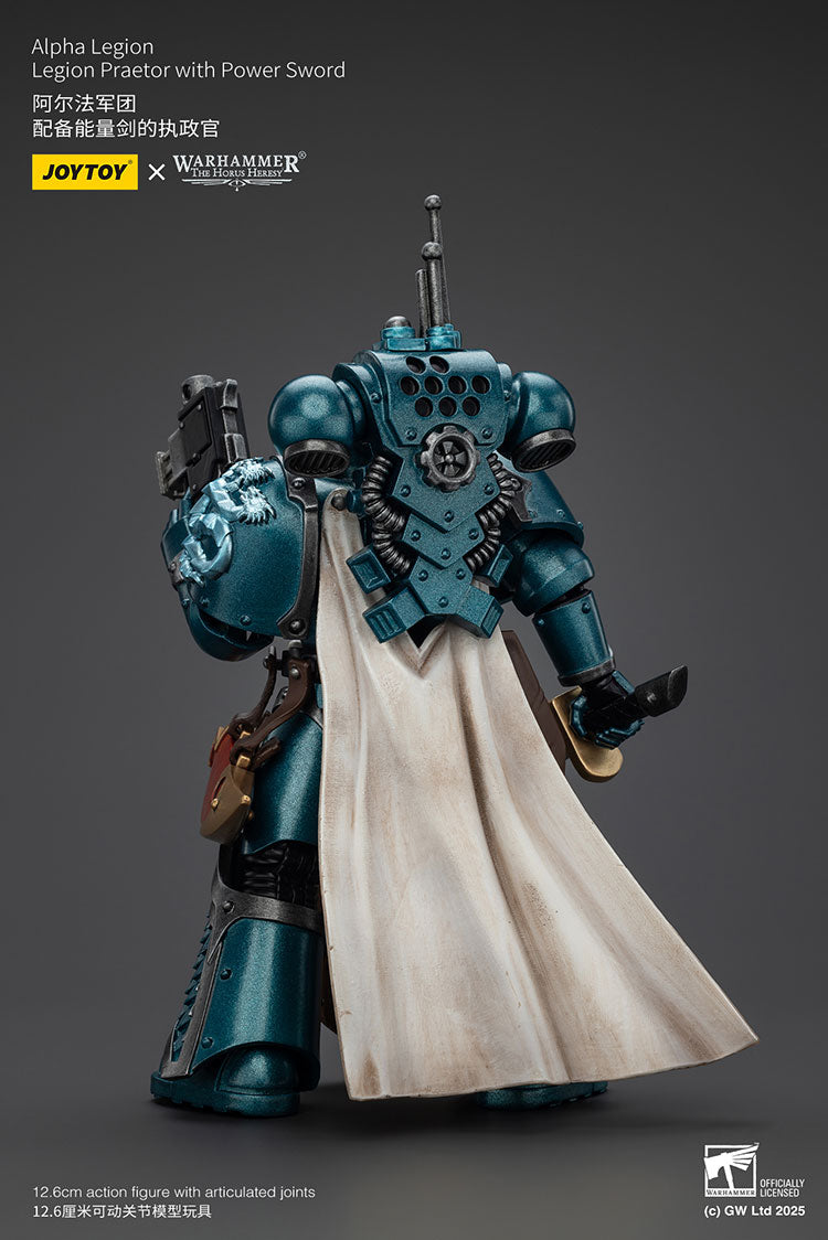 Joytoy 1/18 Warhammer The Horus Heresy Alpha Legion Legion Praetor with Power Sword