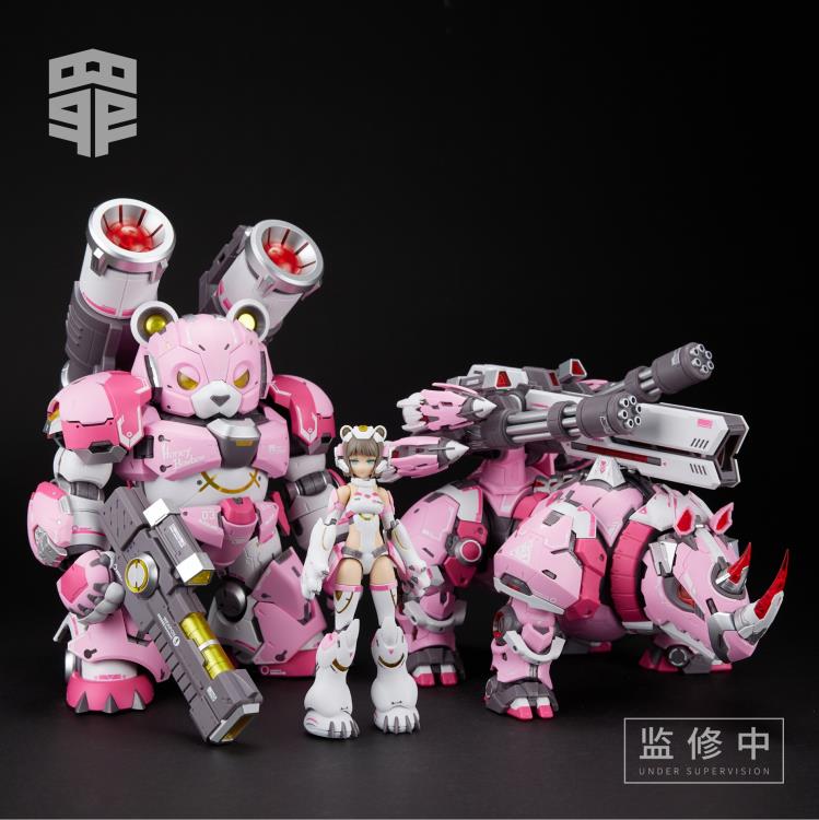 MS General 1/10 Seven Deadly Sins Sloth with Honey the Bear & Coconut the Rhino Crash