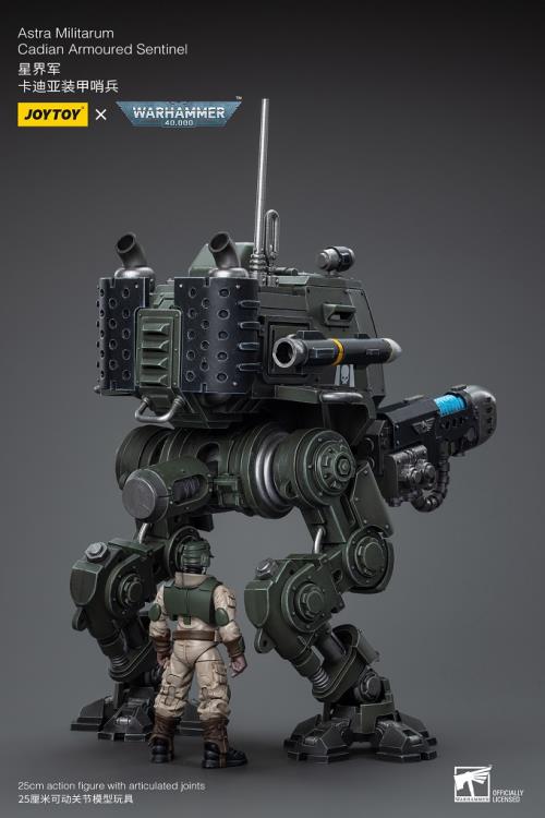Joytoy 1/18 Warhammer 40k Astra Militarum Cadian Armoured Sentinel